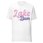 Lake Bum Girly - Unisex T-Shirt - White