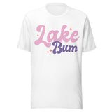 Lake Bum Girly - Unisex T-Shirt - White
