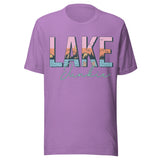 Lake Junkie - Unisex T-Shirt - Heather Purple