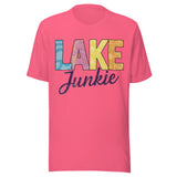 Lake Junkie Colorful - Unisex T-Shirt - Charity Pink
