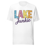 Lake Junkie Colorful - Unisex T-Shirt - White