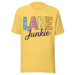 Lake Junkie Colorful - Unisex T-Shirt - Yellow