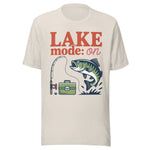 Lake Mode: On - Unisex T-Shirt - Dust White