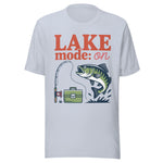 Lake Mode: On - Unisex T-Shirt - Light Blue