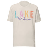 Lake Vibes - Unisex T-Shirt - Dust White