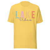 Lake Vibes - Unisex T-Shirt - Yellow