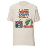 Lake Vibes Only Retro - Unisex T-Shirt - Dust White