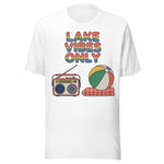 Lake Vibes Only Retro - Unisex T-Shirt - White