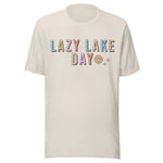 Lazy Lake Day - Unisex T-Shirt - Dust White
