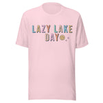Lazy Lake Day - Unisex T-Shirt - Soft Pink
