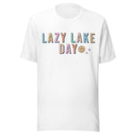 Lazy Lake Day - Unisex T-Shirt - White