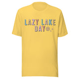 Lazy Lake Day - Unisex T-Shirt - Yellow