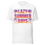 Lazy Summer Days - Unisex T-Shirt - White