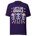 Let's Go Ghouls - Unisex Halloween T-Shirt - Team Purple