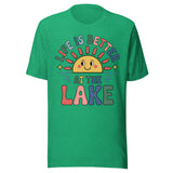 Life Is Better At The Lake Colorful - Unisex T-Shirt - Kelly Green