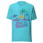 Lost In Paradise - Unisex T-Shirt - Turquoise Blue