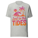 Lost In The Tides - Unisex T-Shirt - Athletic Gray