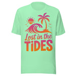 Lost In The Tides - Unisex T-Shirt - Mint Green