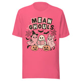 Mean Ghouls - Unisex Halloween T-Shirt - Charity Pink