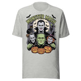 Monster Mash - Unisex Halloween T-Shirt - Athletic Gray