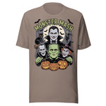 Monster Mash - Unisex Halloween T-Shirt - Pebble Brown