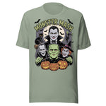 Monster Mash - Unisex Halloween T-Shirt - Sage Green