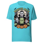 Monster Mash - Unisex Halloween T-Shirt - Turquoise Blue