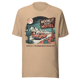 Moontlit Dust Motel Vintage - Unisex T-Shirt - Tan