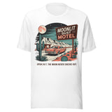 Moontlit Dust Motel Vintage - Unisex T-Shirt - White