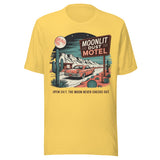 Moontlit Dust Motel Vintage - Unisex T-Shirt - Yellow