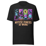 Mystic Forces At Work - Unisex Halloween T-Shirt - Black