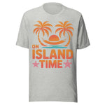 On Island Time - Unisex T-Shirt - Athletic Gray