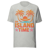 On Island Time - Unisex T-Shirt - Athletic Gray