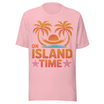 On Island Time - Unisex T-Shirt - Pink