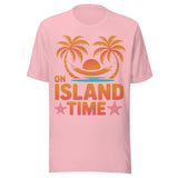On Island Time - Unisex T-Shirt - Pink