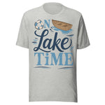 On Lake Time - Unisex T-Shirt - Athletic Gray