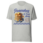 Pancakes And Panic Attacks - Unisex T-Shirt - Athletic Heather Gray