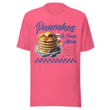 Pancakes And Panic Attacks - Unisex T-Shirt - Charity Pink