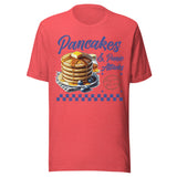 Pancakes And Panic Attacks - Unisex T-Shirt - Heather Red