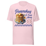 Pancakes And Panic Attacks - Unisex T-Shirt - Soft Pink