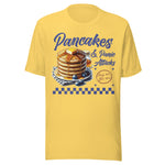 Pancakes And Panic Attacks - Unisex T-Shirt - Yellow