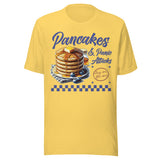 Pancakes And Panic Attacks - Unisex T-Shirt - Yellow