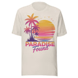 Paradise Found - Unisex T-Shirt - Dust White