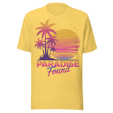 Paradise Found - Unisex T-Shirt - Yellow