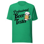 Professional Beer Tester - Unisex T-Shirt - Kelly Green