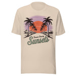 Retro Forever Chasing Sunsets - Unisex T-Shirt - Soft Cream