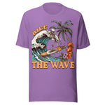 Ride The Wave - Unisex T-Shirt - Purple