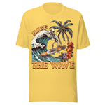 Ride The Wave - Unisex T-Shirt - Yellow