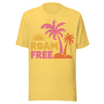 Roam Free - Unisex T-Shirt - Yellow