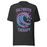 Saltwater Therapy - Unisex T-Shirt - Dark Gray